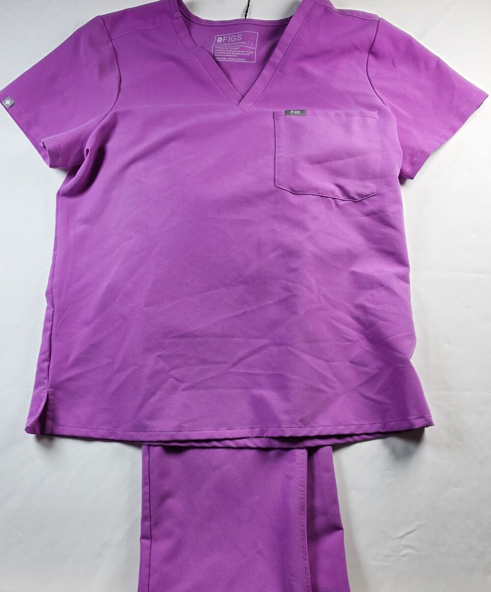 Women's FIGS Scrubs, Size L / Top Catrina / Pants Kade